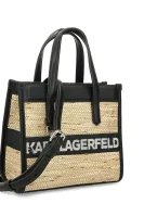 Kabelka na rameno K/Skuare Karl Lagerfeld 	čierna	