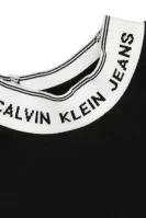 Blúzka | Regular Fit CALVIN KLEIN JEANS 	čierna	