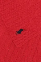 Vlnený šál | s prímesou kašmíru POLO RALPH LAUREN 	červená	