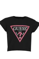 tričko | regular fit Guess 	čierna	