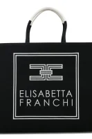 shopper kabelka Elisabetta Franchi 	čierna	