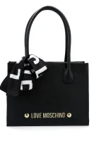 kufrík + šatka Love Moschino 	čierna	