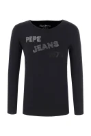 Blúzka JUNCAL JR | Regular Fit Pepe Jeans London 	čierna	