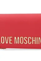 listová kabelka/peňaženka Love Moschino 	červená	