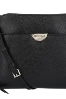 skórzana crossbody kabelka mini bag Coccinelle 	čierna	