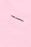 Tričko | Regular Fit Karl Lagerfeld Kids 	ružová	