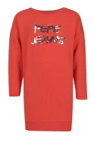 mikina dalmira jr | regular fit Pepe Jeans London 	červená	