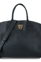Kožená shopper kabelka Etoile Coccinelle 	čierna	