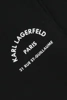 Teplákové nohavice | Regular Fit Karl Lagerfeld Kids 	khaki	