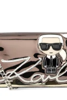 crossbody kabelka Karl Lagerfeld delový bronz