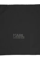 skórzana shopper kabelka Karl Lagerfeld 	čierna	