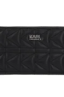 skórzany peňaženka Karl Lagerfeld 	čierna	