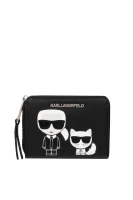 peňaženka ikonik small Karl Lagerfeld 	čierna	