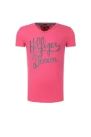 tričko ame Tommy Hilfiger 	ružová	
