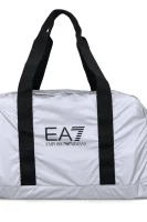 športová taška EA7 striebristá