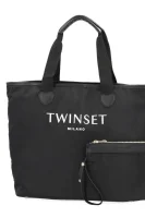 shopper kabelka + príručná taštička TWINSET 	čierna	