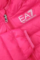 páperová bunda | regular fit EA7 	ružová	