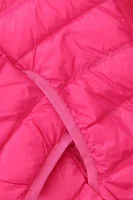 páperová bunda | regular fit EA7 	ružová	