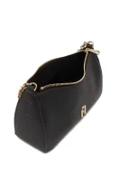 Kožená kabelka na rameno Primula Furla 	čierna	