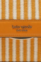 Kožená crossbody kabelka Kate Spade 	oranžová	