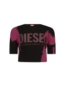 Tričko | Cropped Fit Diesel 	čierna	