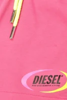 Šortky | Regular Fit Diesel 	ružová	