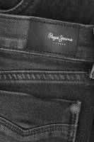 džínsy | slim fit Pepe Jeans London 	čierna	