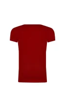 Tričko HANA GLITTER | Regular Fit Pepe Jeans London 	červená	