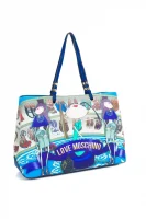 shopper kabelka charming bag Love Moschino 	tmavomodrá	