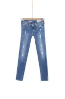 džínsy pixlette Pepe Jeans London 	modrá	
