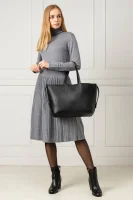 shopper kabelka attached Calvin Klein 	čierna	