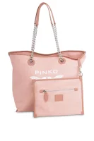 shopper kabelka + organizer belato Pinko 	ružová	
