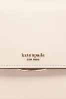 Kožená crossbody kabelka Kate Spade 	krémová	