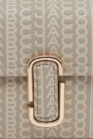 Kožená kabelka na rameno THE Monogram J MARC Marc Jacobs 	béžová	