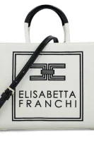 kabelka na rameno Elisabetta Franchi 	biela	