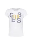 tričko ss | regular fit Guess 	biela	