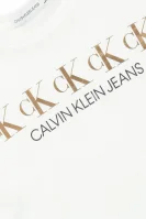 Tričko | Regular Fit CALVIN KLEIN JEANS 	biela	
