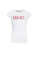 tričko | regular fit Liu Jo 	biela	