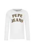 Blúzka | Regular Fit Pepe Jeans London 	biela	