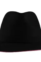 wełniany klobúk Emporio Armani 	čierna	