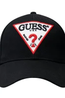 bejzbalová bunda logo Guess Underwear 	čierna	