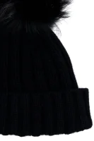 Kašmírová čiapka Woolrich 	čierna	