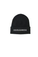 Vlnená čiapka Dsquared2 	čierna	