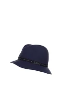 wełniany klobúk Liu Jo 	tmavomodrá	