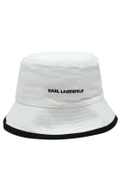 Obojstranný klobúk k/ikonik 2.0 Karl Lagerfeld 	čierna	