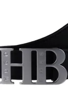 skórzany opasok hb_icon-v_sz35 BOSS BLACK 	čierna	