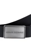 obojstranný opasok Armani Exchange 	čierna	