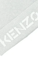 Vlnená čiapka Kenzo 	sivá	