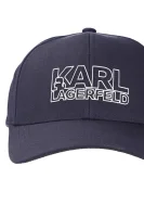 bejzbalová bunda Karl Lagerfeld 	tmavomodrá	