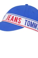 bejzbalová bunda Tommy Jeans 	modrá	